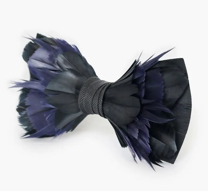 "Topsail" Feather Bow Tie