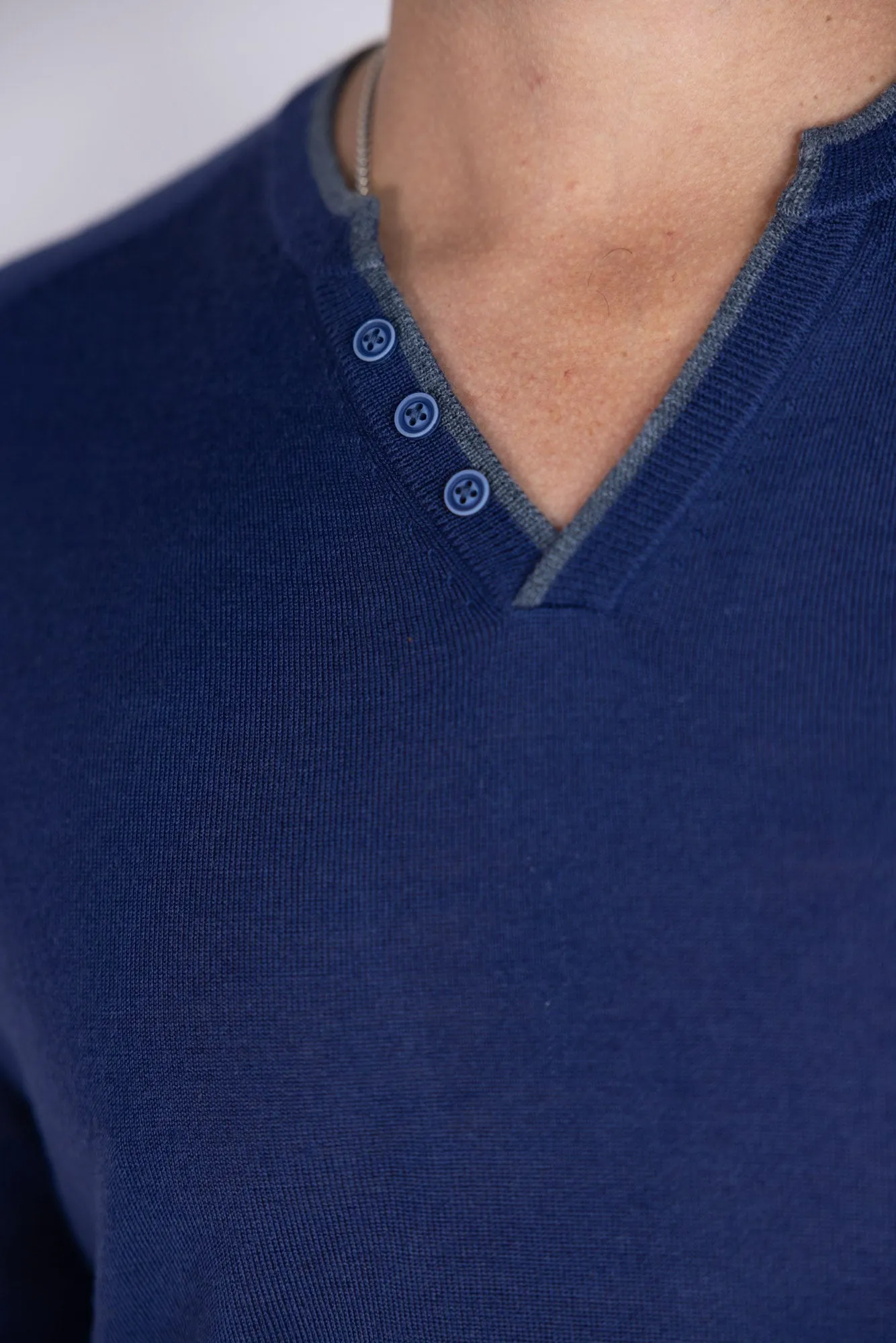 Raffi Connor Henley Sweater