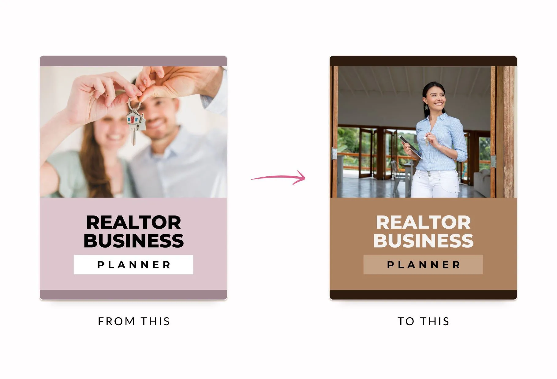 Realtor Business Planner Canva Template