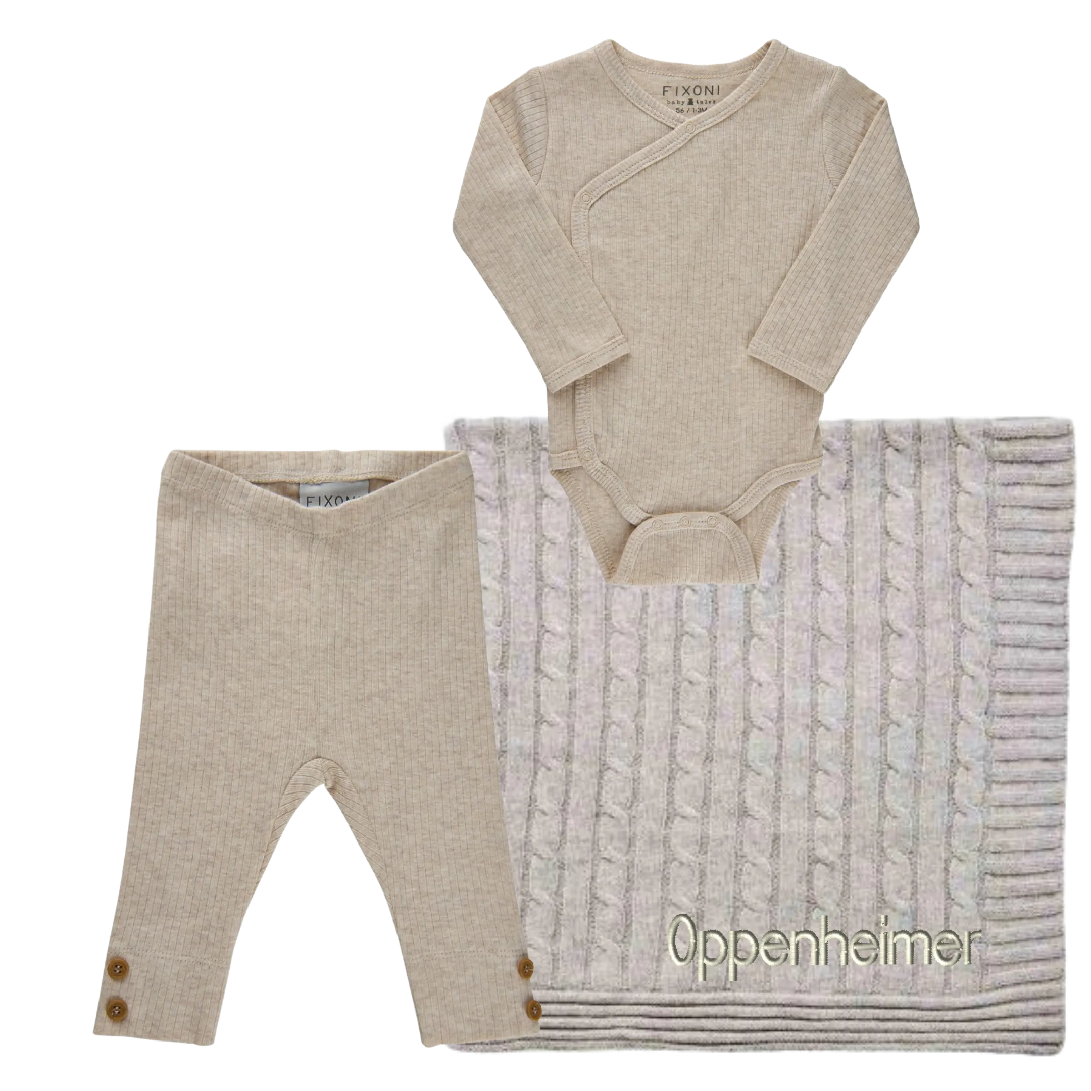 Ribbed Spring Tan Gift Set