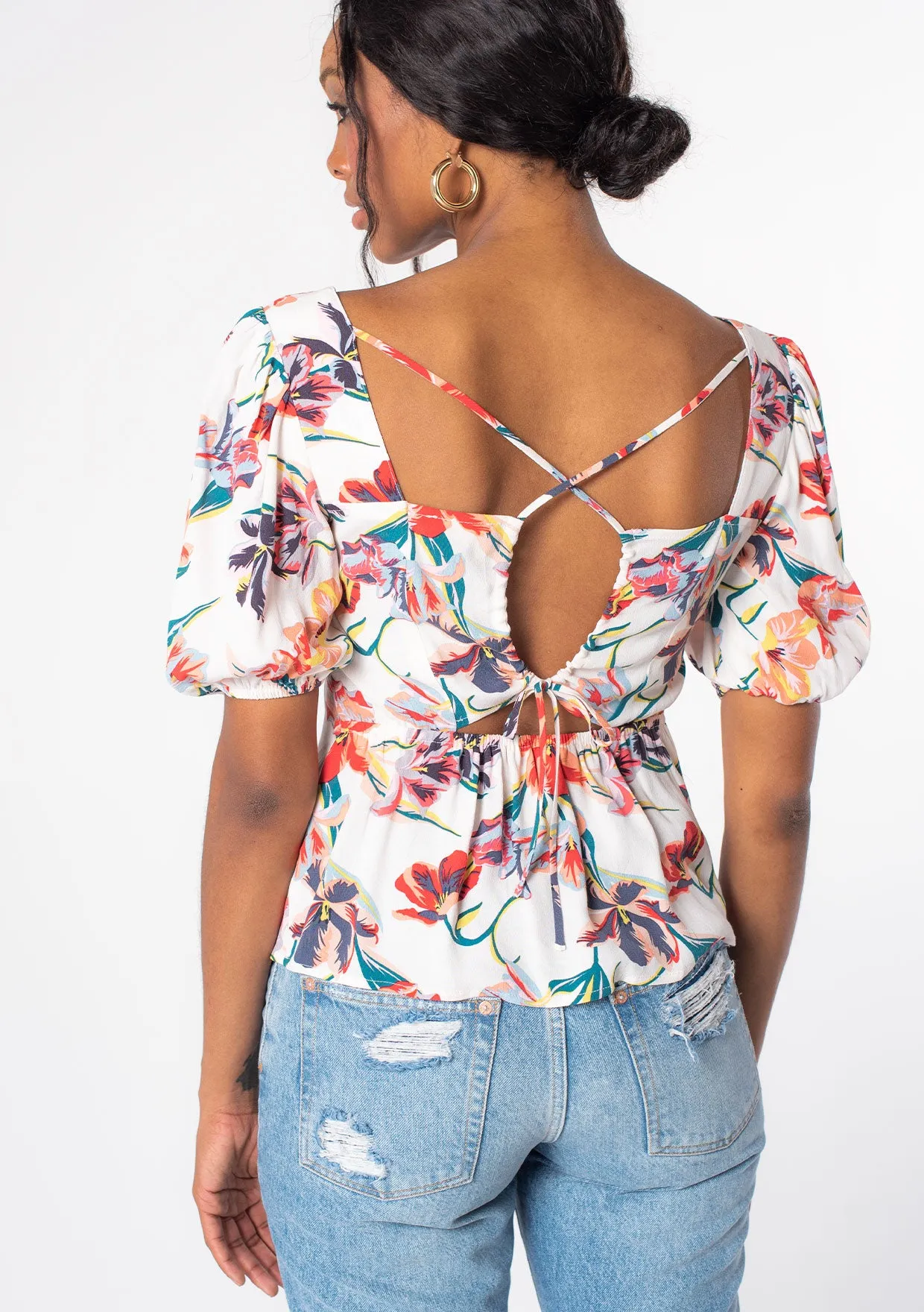 Rosa Puff Sleeve Top