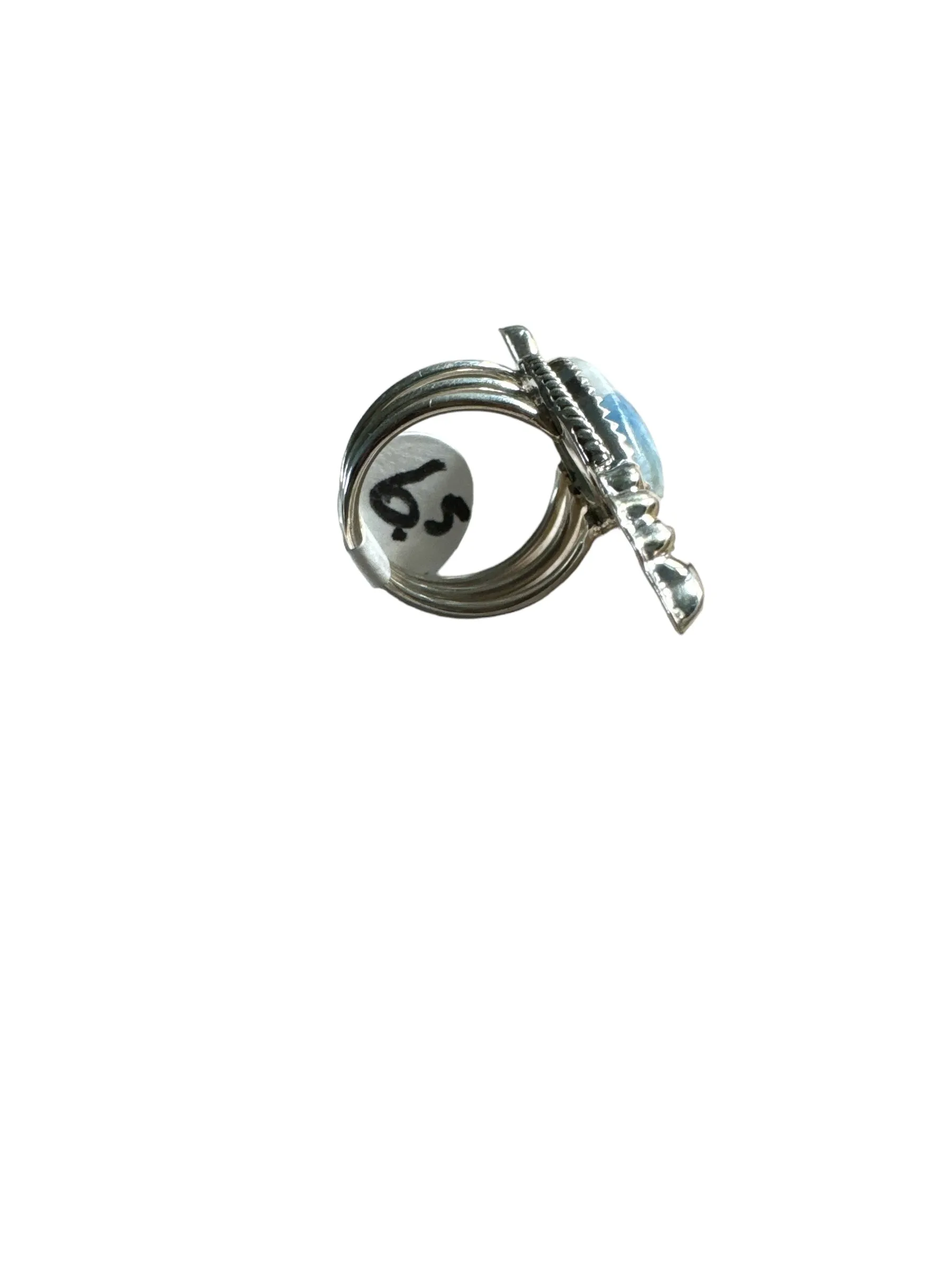 Scheelite Solid 925 Sterling Silver Ring 6.5