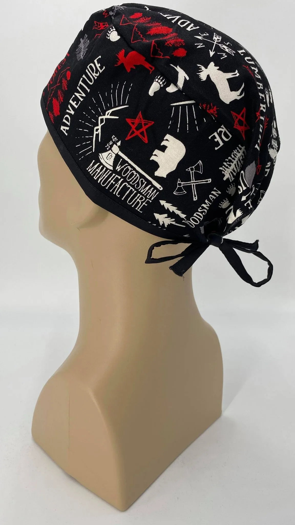 Scrub Cap Medical Surgeon Head Cover Surgical Hat Nurse Nursing Operating Room, Nature Wilderness