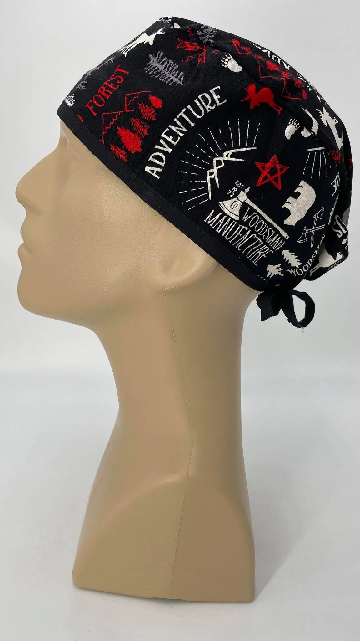 Scrub Cap Medical Surgeon Head Cover Surgical Hat Nurse Nursing Operating Room, Nature Wilderness
