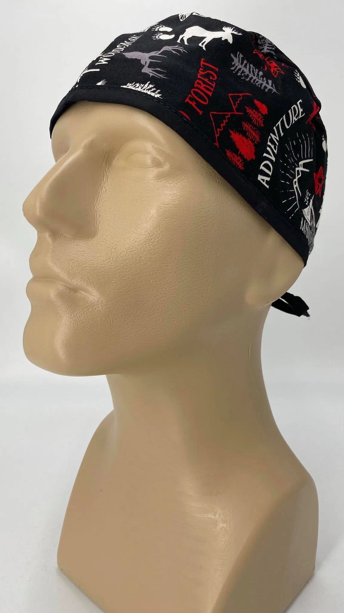 Scrub Cap Medical Surgeon Head Cover Surgical Hat Nurse Nursing Operating Room, Nature Wilderness