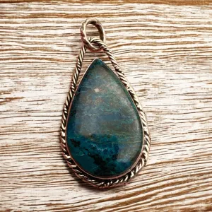 Shattukite Solid 925 Sterling Silver Pendant