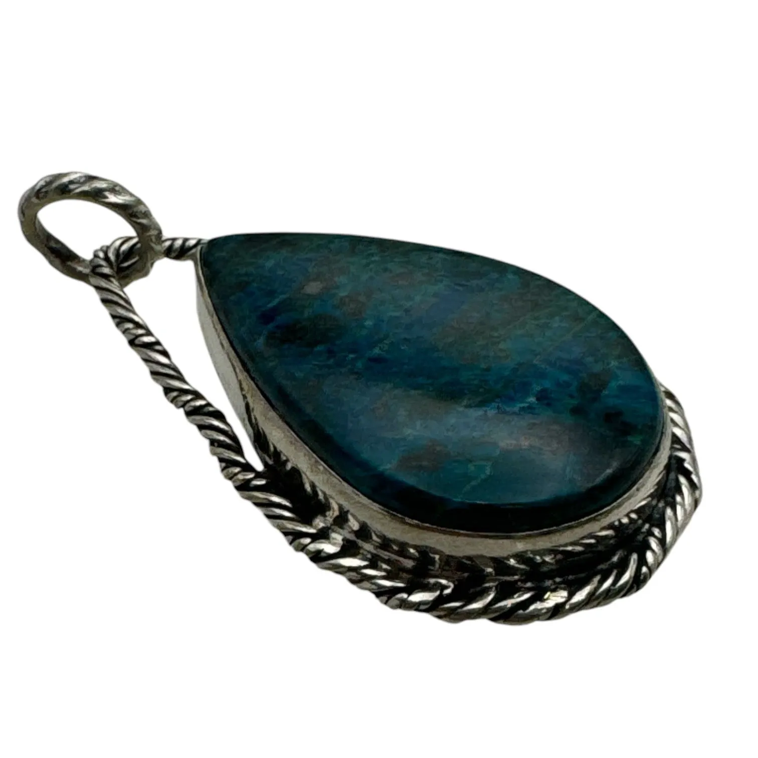 Shattukite Solid 925 Sterling Silver Pendant
