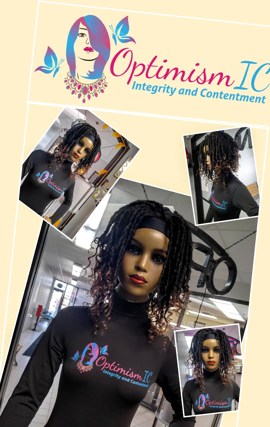Shayla Headband Goddess Loc Wigs $69 Optimismic Wigs and Gifts