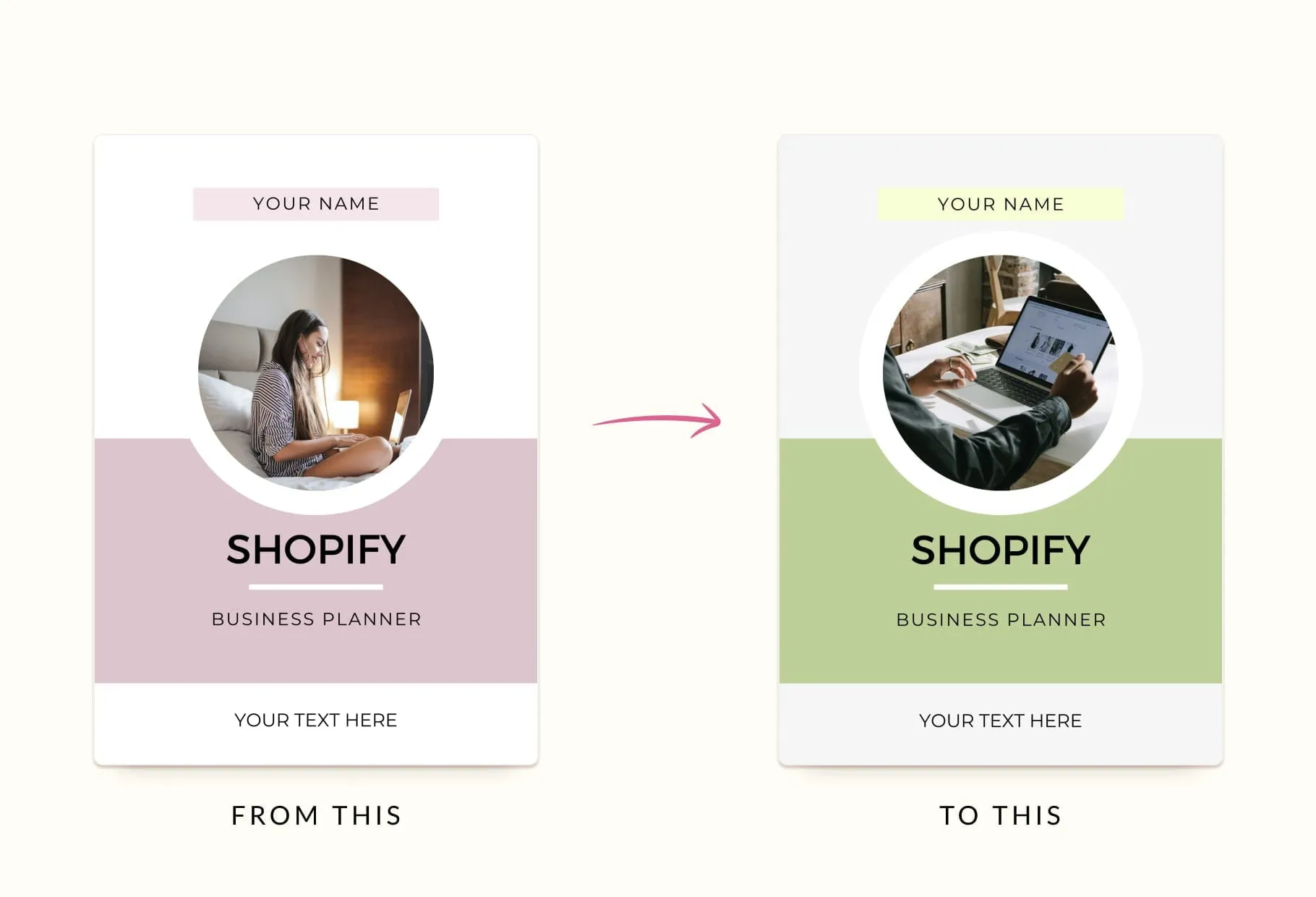 Shopify Planner Canva Template