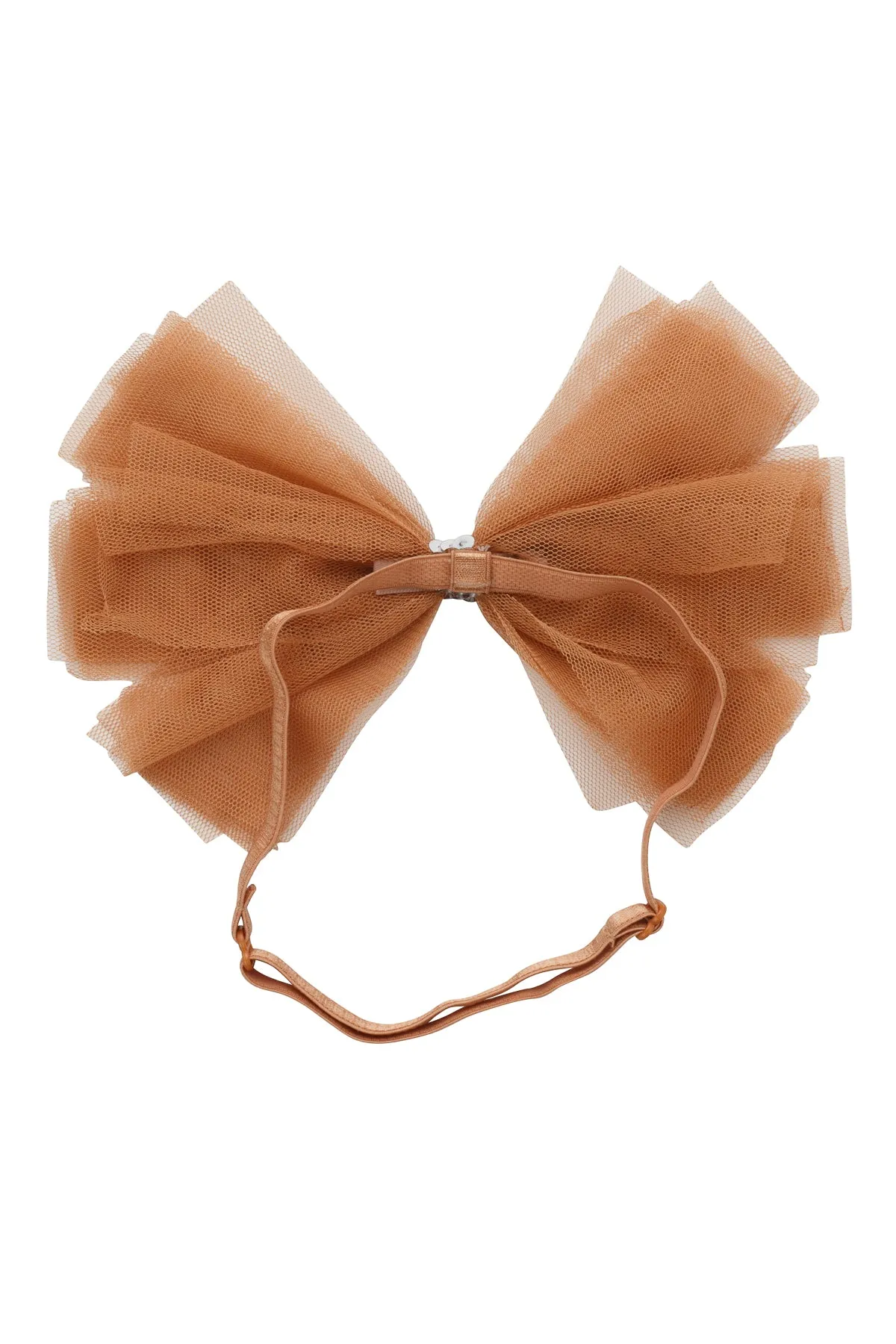 Soft Tulle Strips CLIP   WRAP - Rust