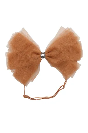 Soft Tulle Strips CLIP   WRAP - Rust