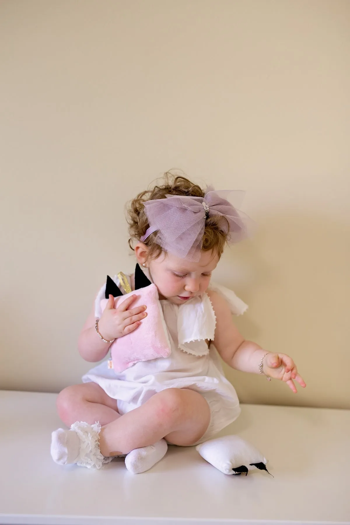 Soft Tulle Strips CLIP   WRAP - Rust