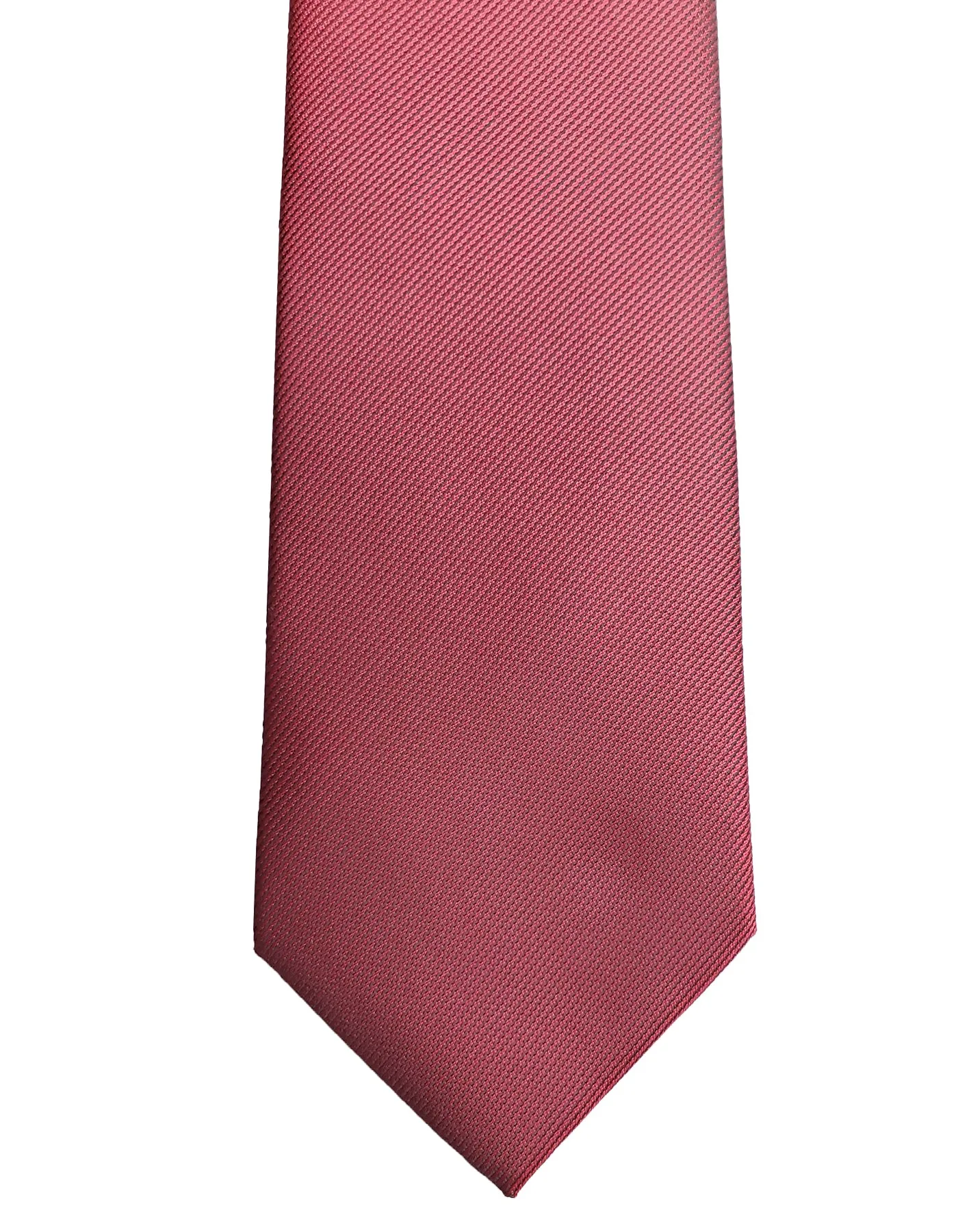 Solid Color Zipper Tie