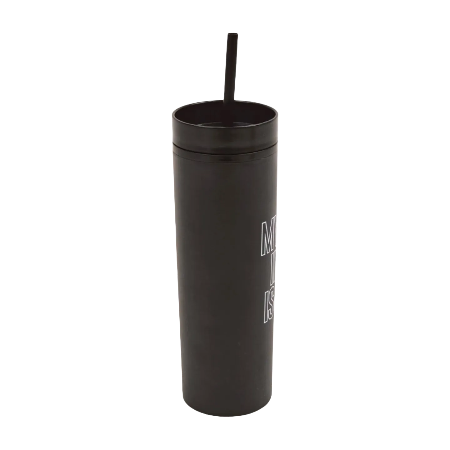 Solid Faith 16oz Tumbler | Black/White