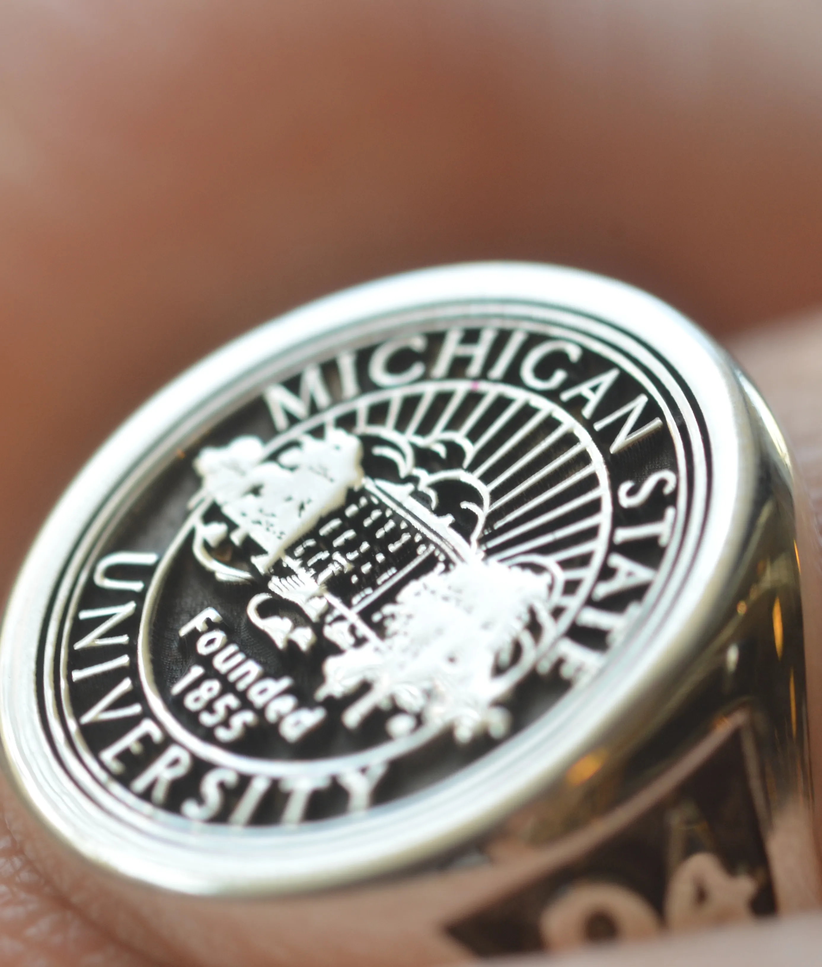 Solid Gold Custom Made Michigan State University