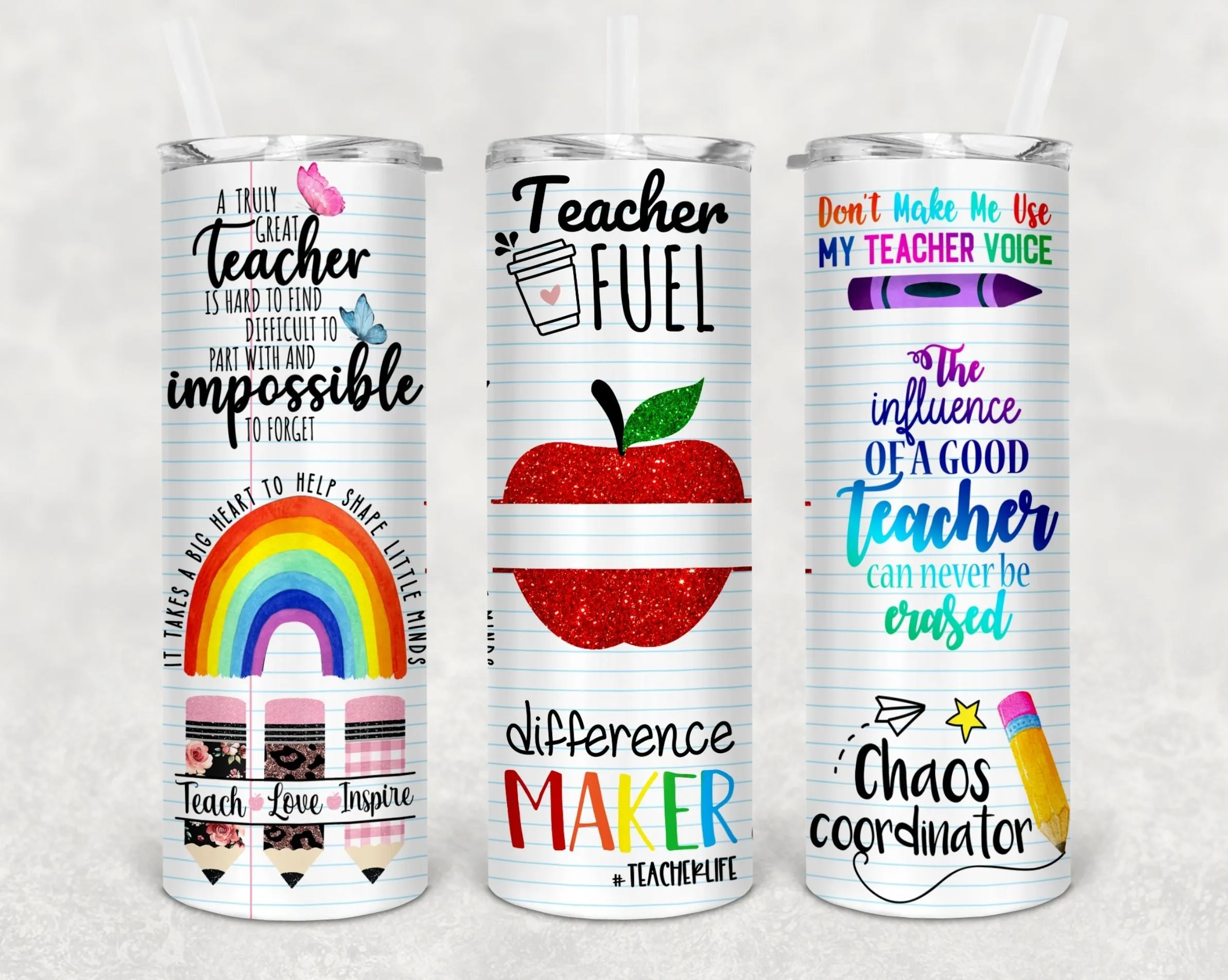 Teacher Tumbler-Personalized Options