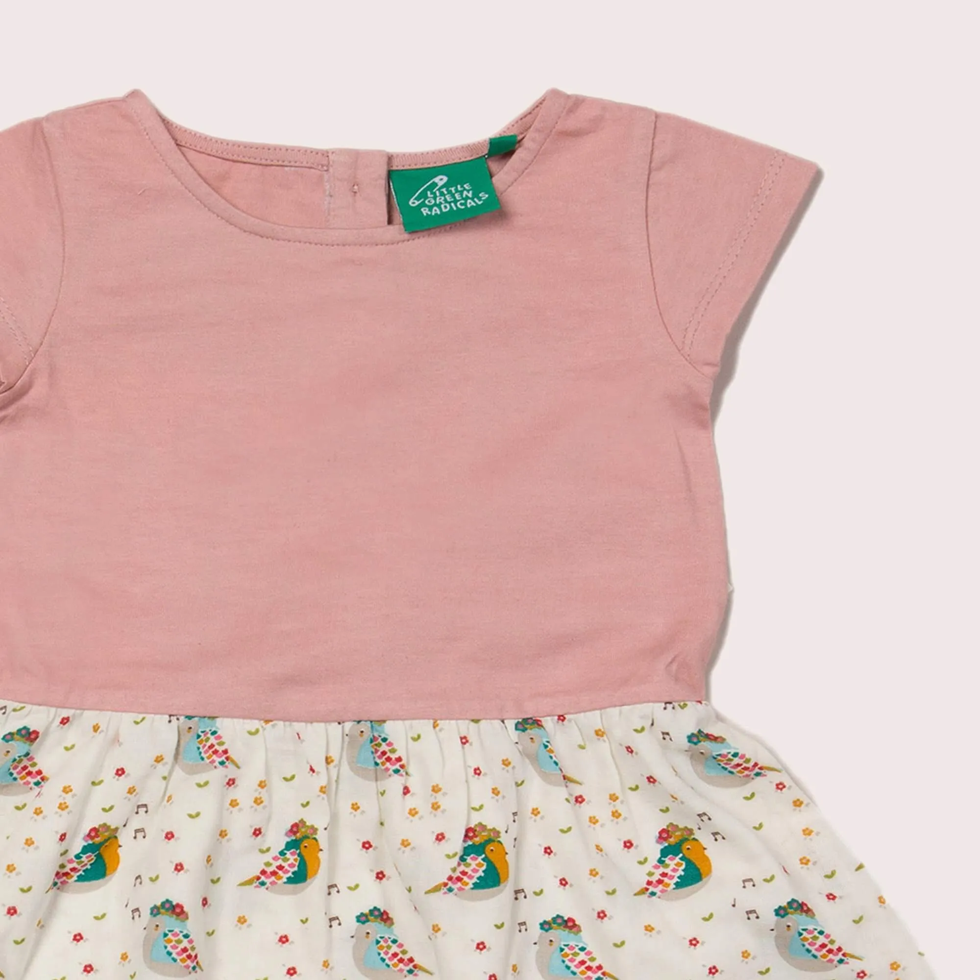 The Birds Did Sing Pointelle Little Twirler Dress