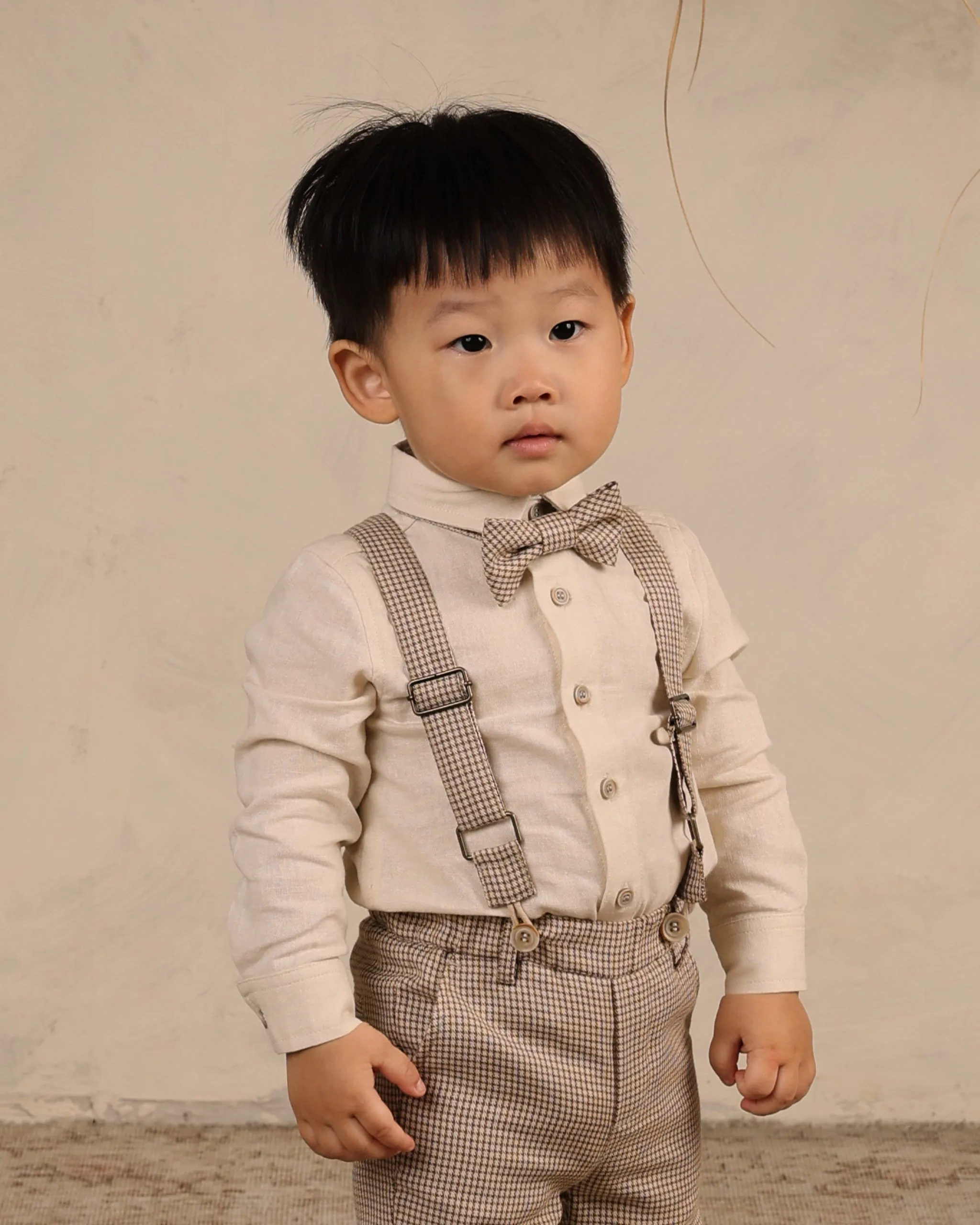 The Bow Tie by Noralee - Golden Houndstooth - KIDS