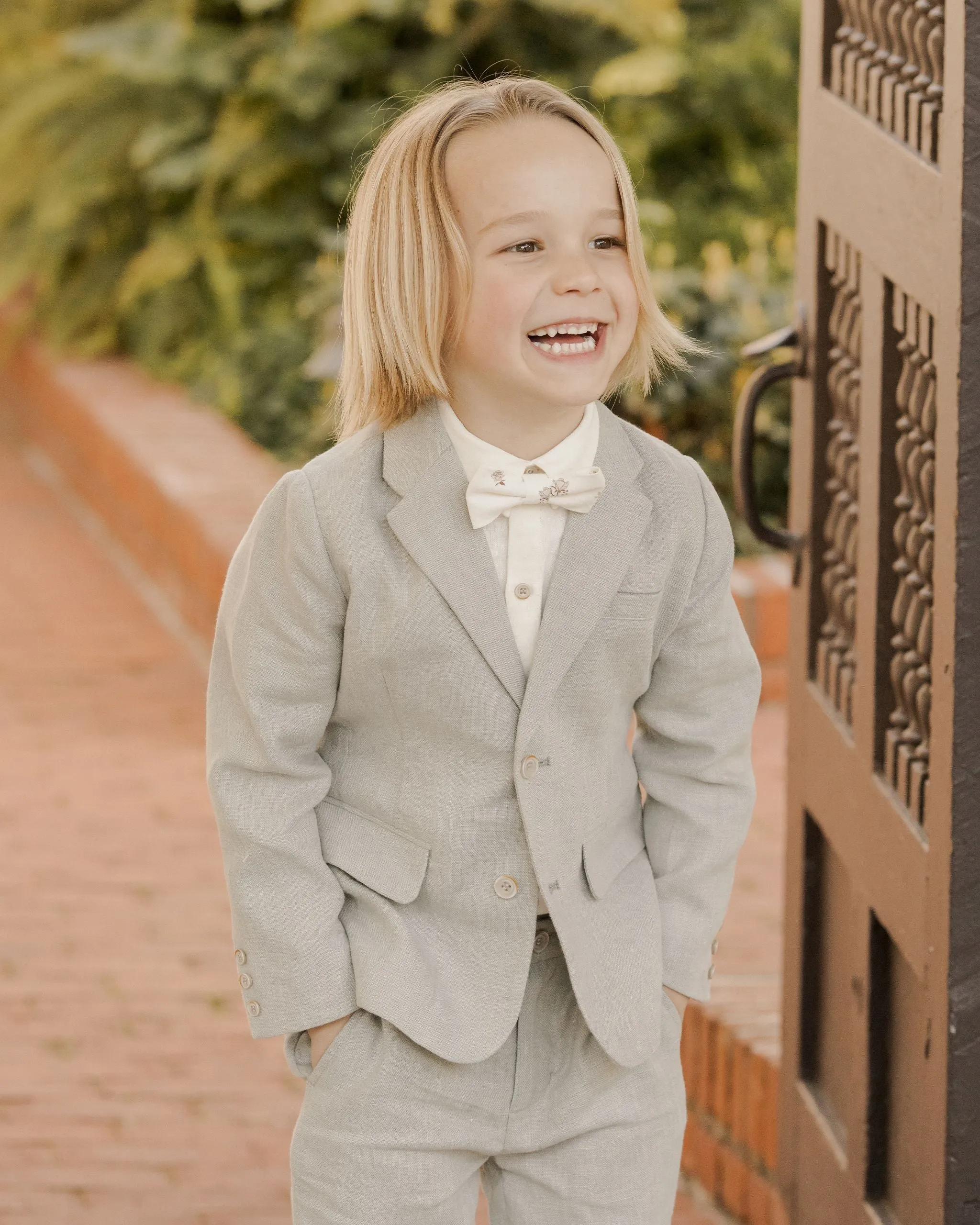 The Bow Tie by Noralee - Rose Ditsy - KIDS