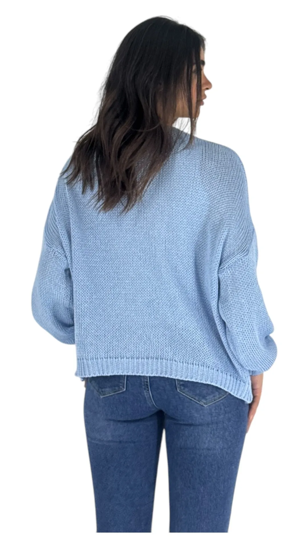 Tia blue cardigan