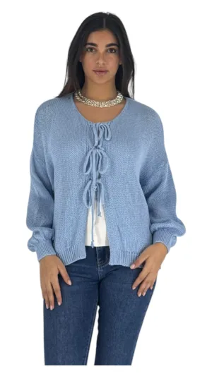 Tia blue cardigan