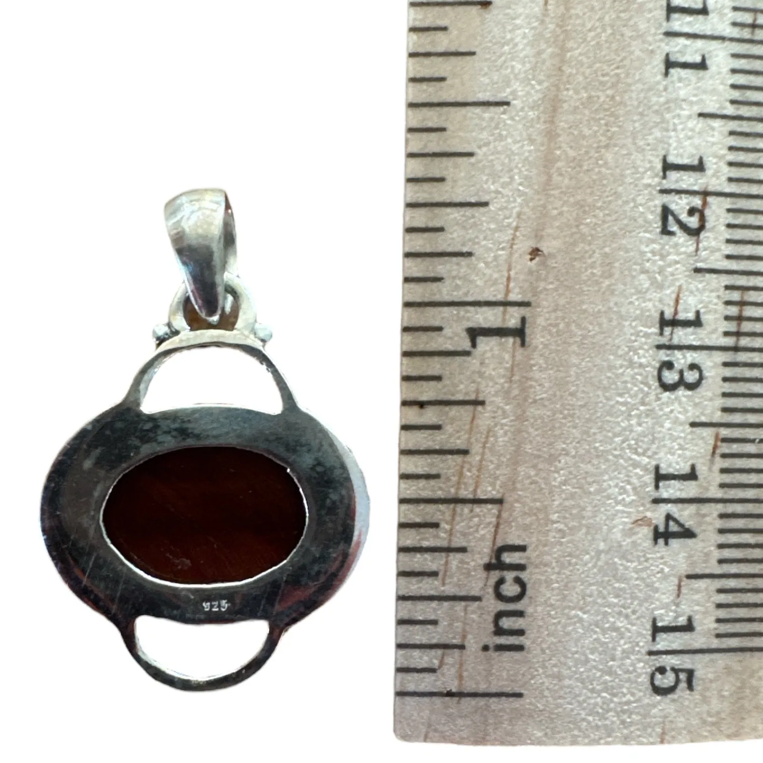 Tiger Eye Solid 925 Sterling Silver Pendant