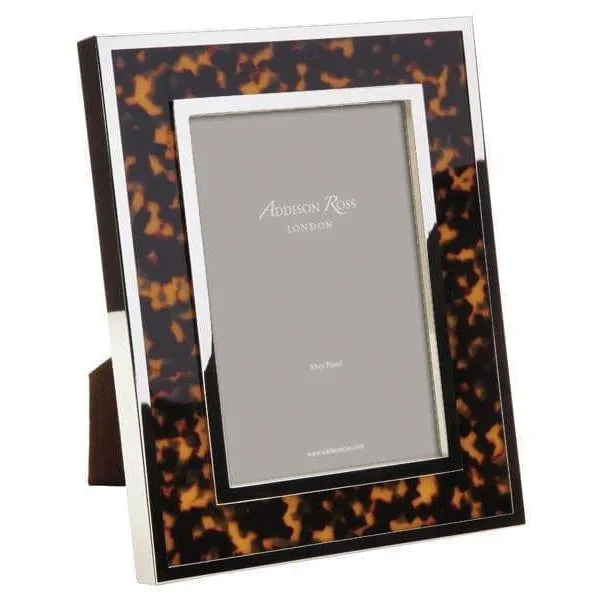 Tortoise Shell and Silver Frame