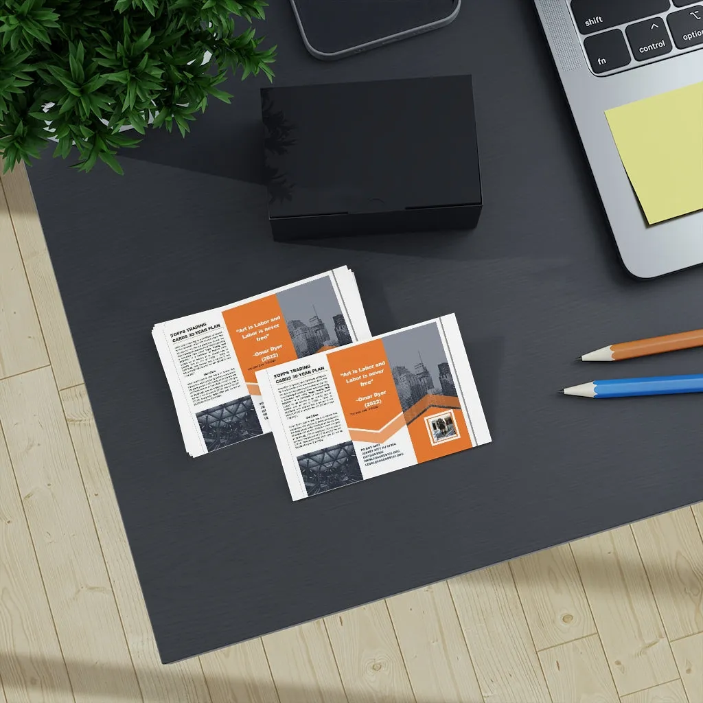 Trading Cards: Business Cards, 100pcs