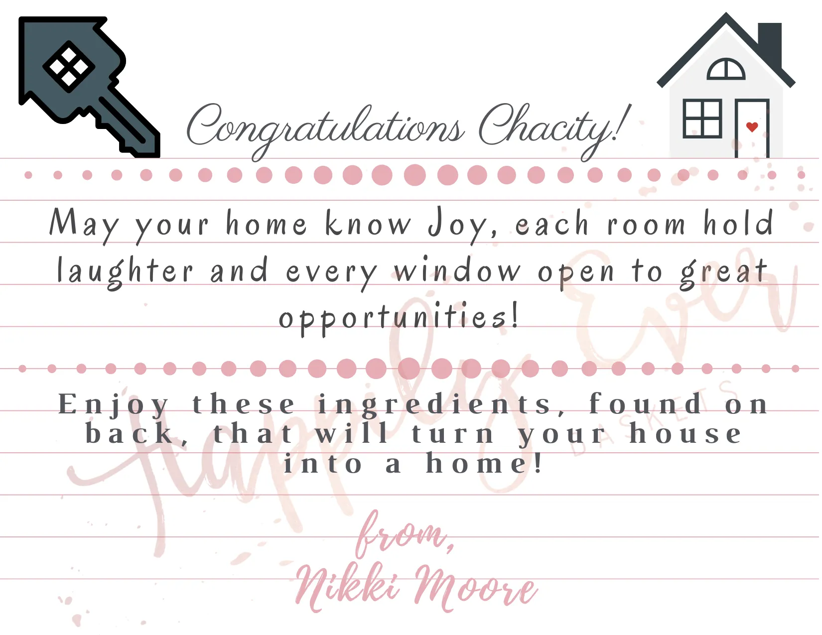 Traditional Housewarming Gift