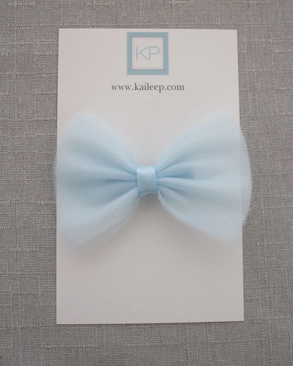 Tuxedo Tulle Bow Hair Clip or Shoe Clips - Pink, Blue