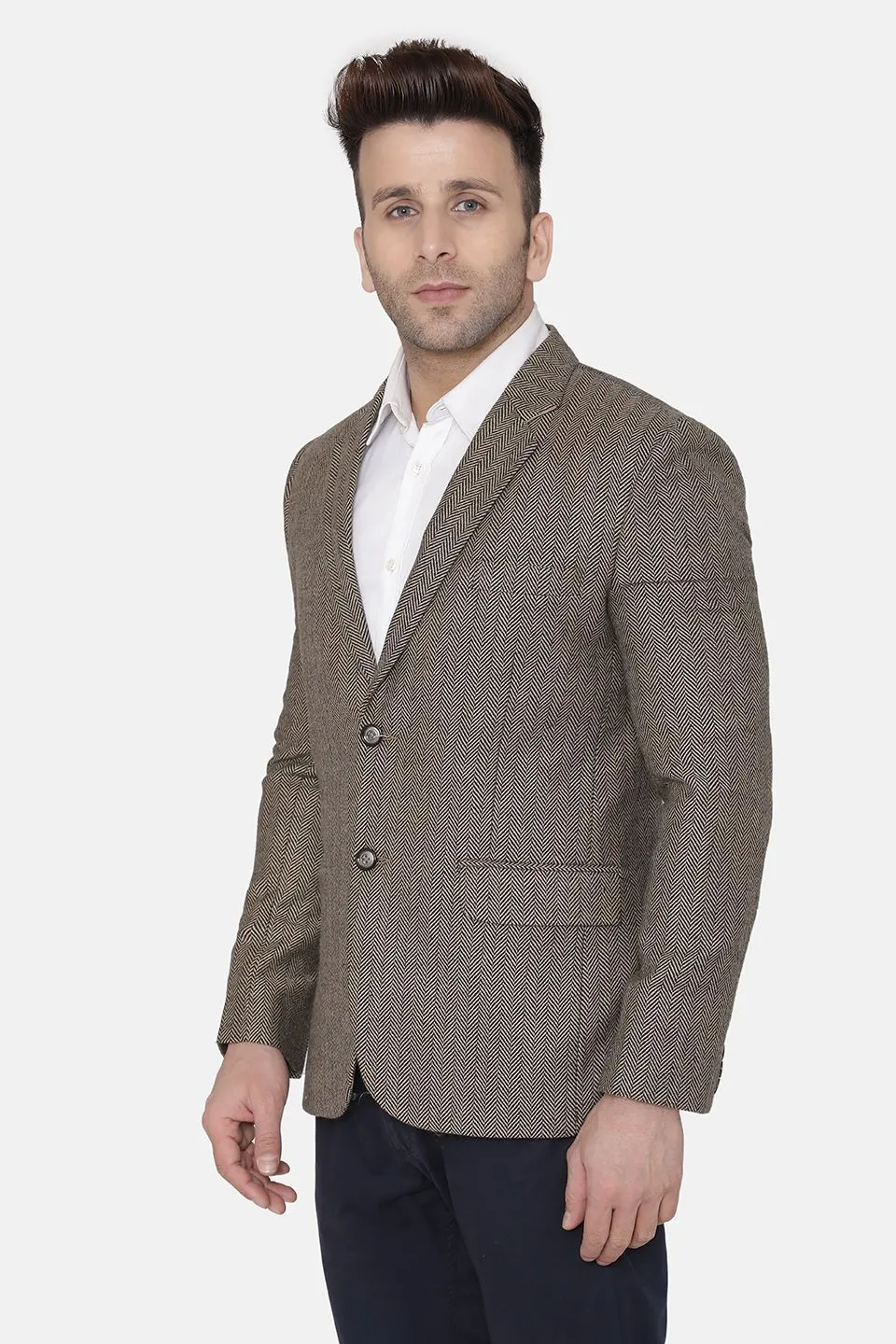 Tweed Brown Blazer