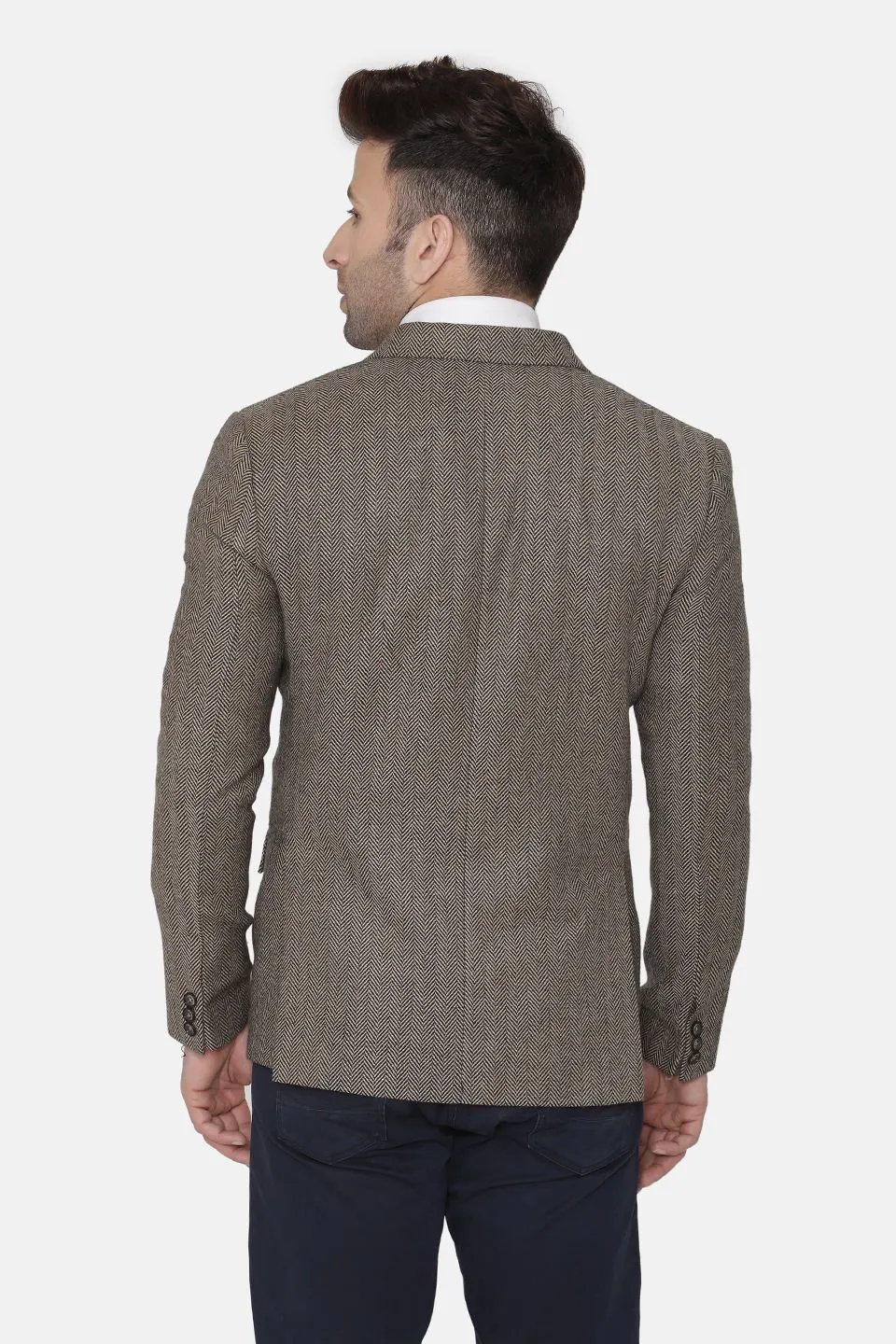 Tweed Brown Blazer