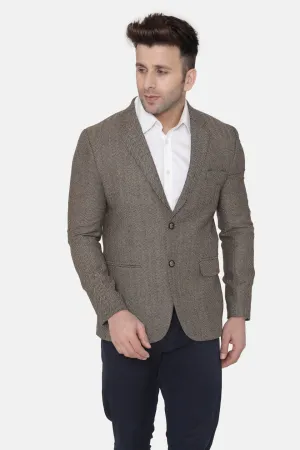 Tweed Brown Blazer