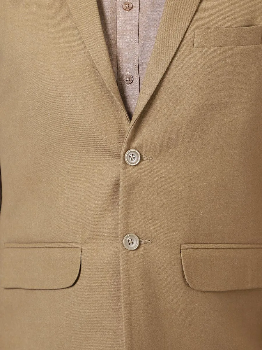 Tweed Wool Beige Modi Nehru Jacket
