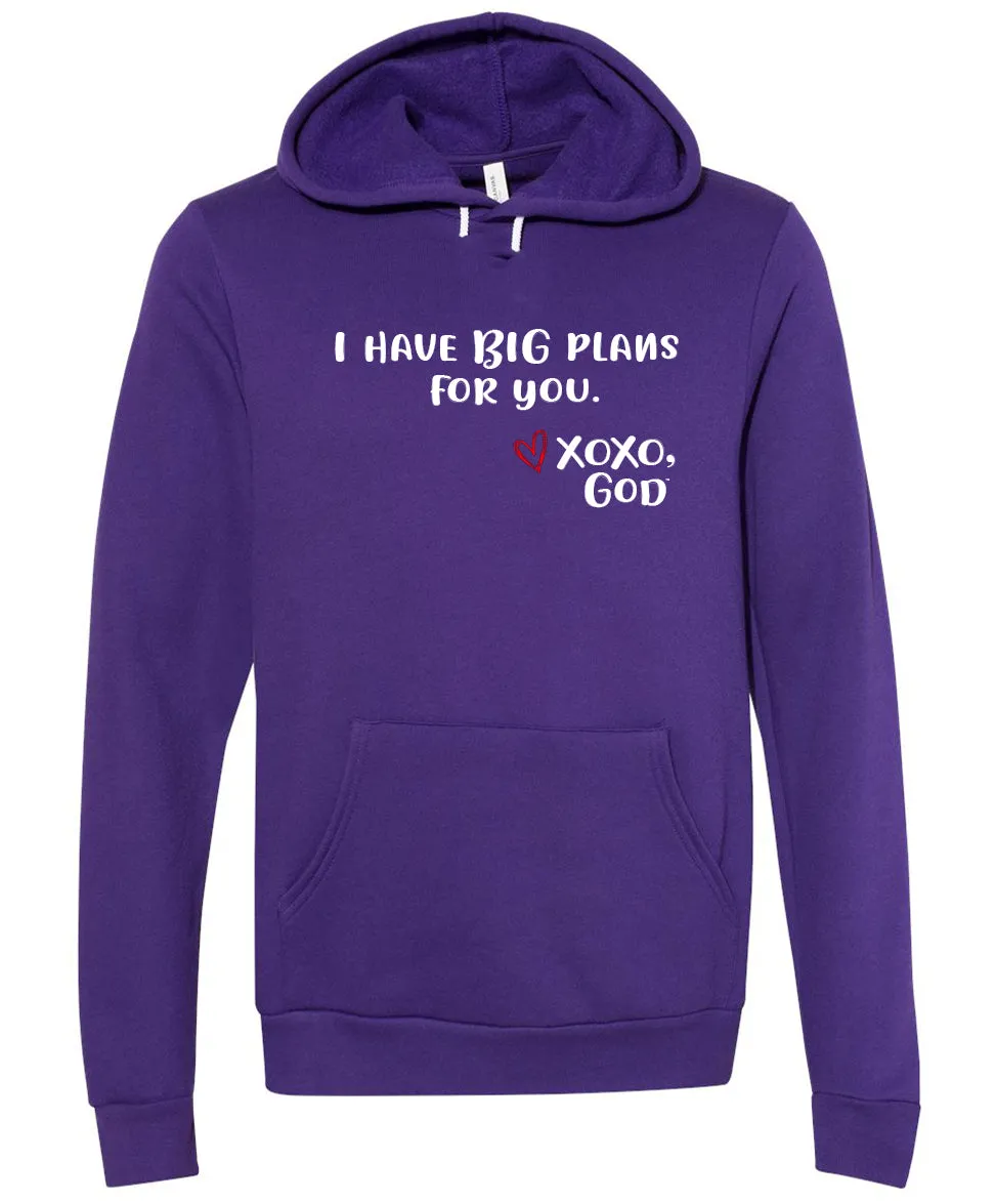 Unisex Hoodie - I have BIG plans for you.
