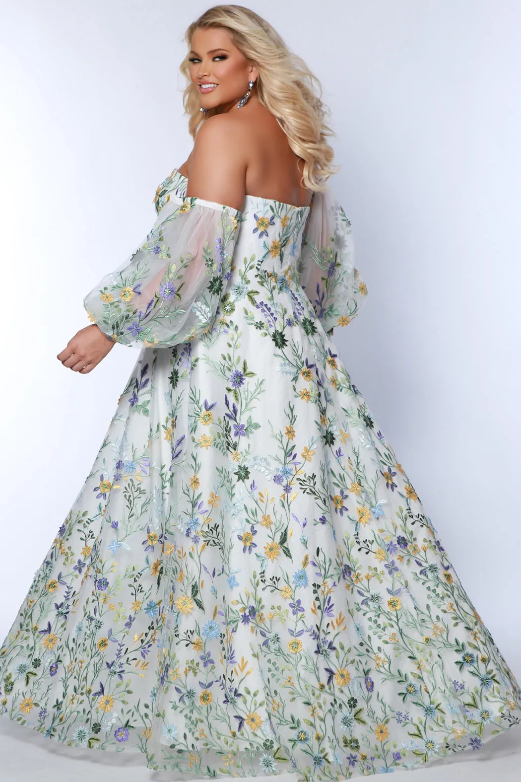 Watch Me Bloom Floral Formal Dress