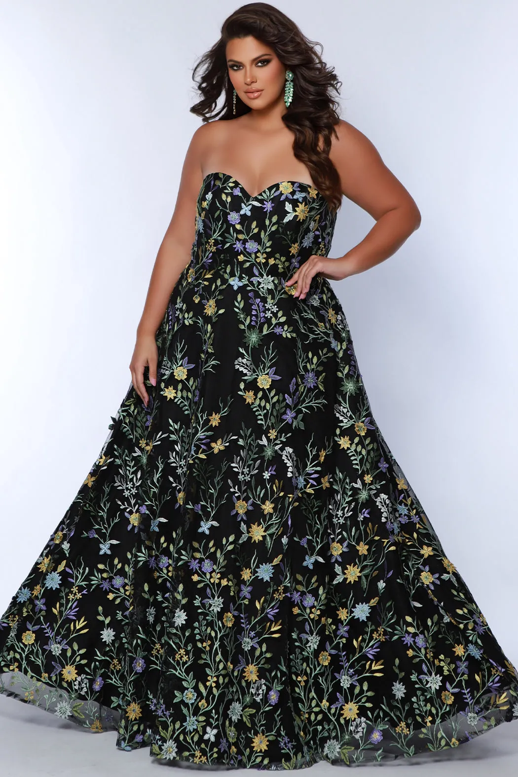 Watch Me Bloom Floral Formal Dress