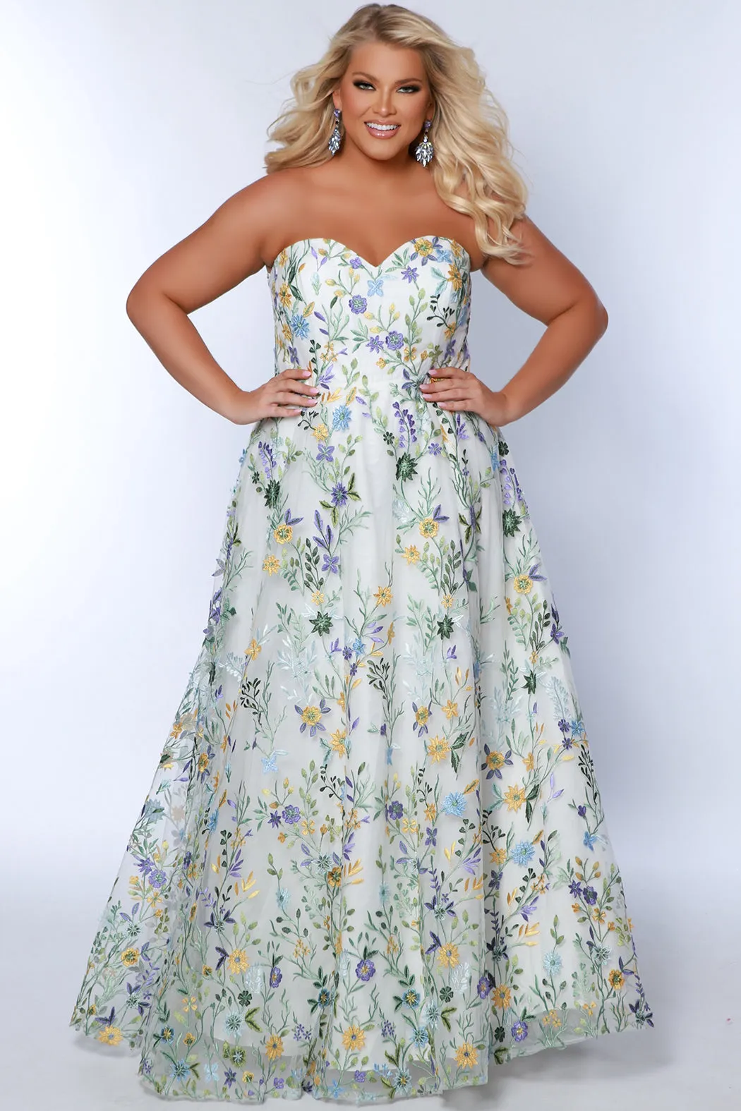 Watch Me Bloom Floral Formal Dress