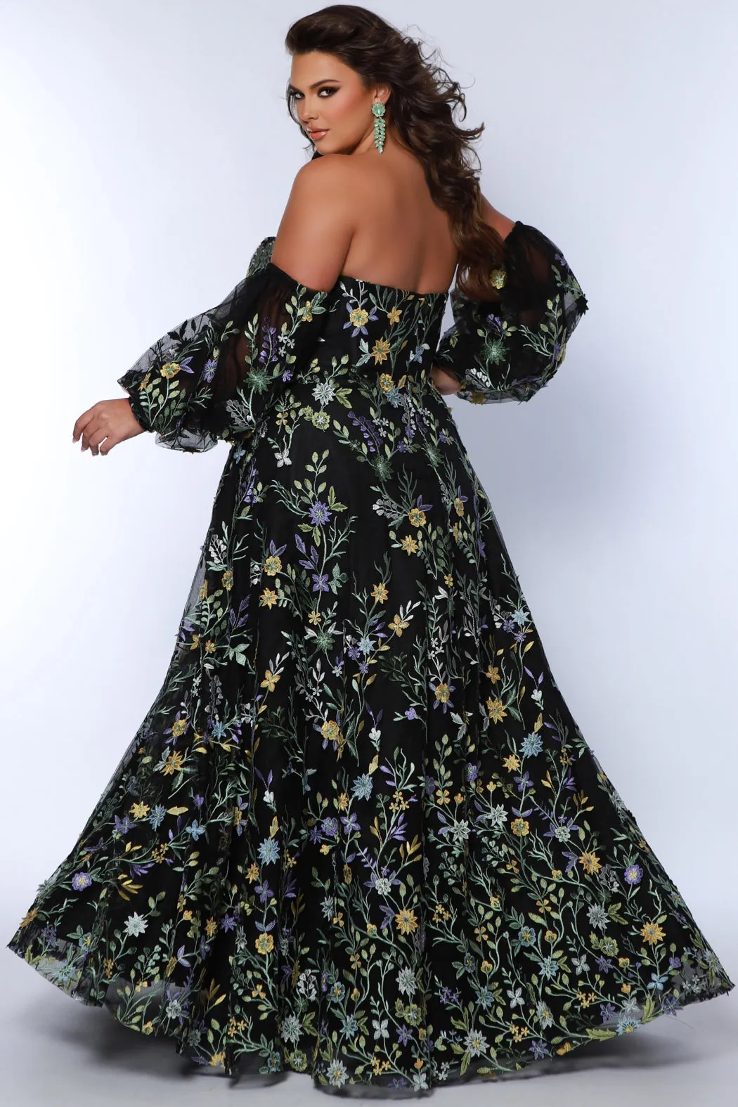 Watch Me Bloom Floral Formal Dress