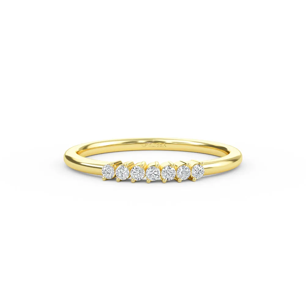 Yellow Gold Diamond Wedding Band