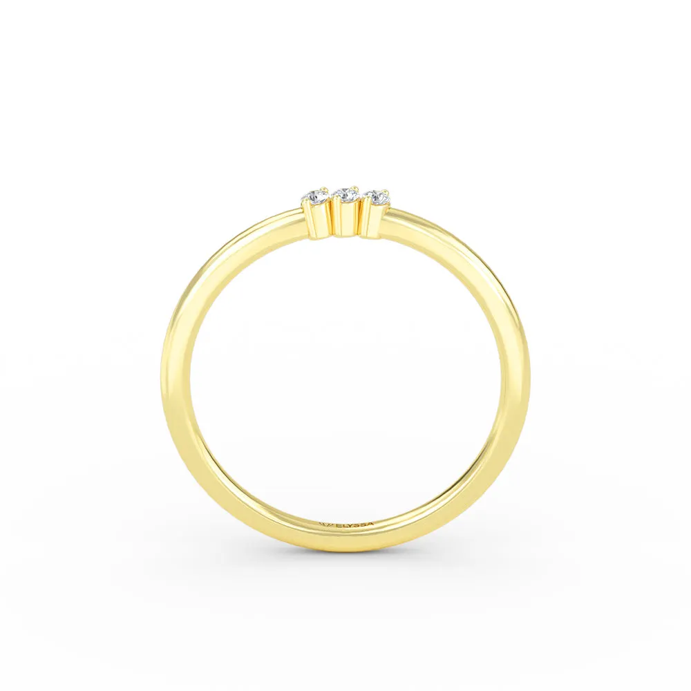 Yellow Gold Diamond Wedding Band