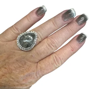 Yooperlite Solid 925 Sterling Silver Ring 6.5