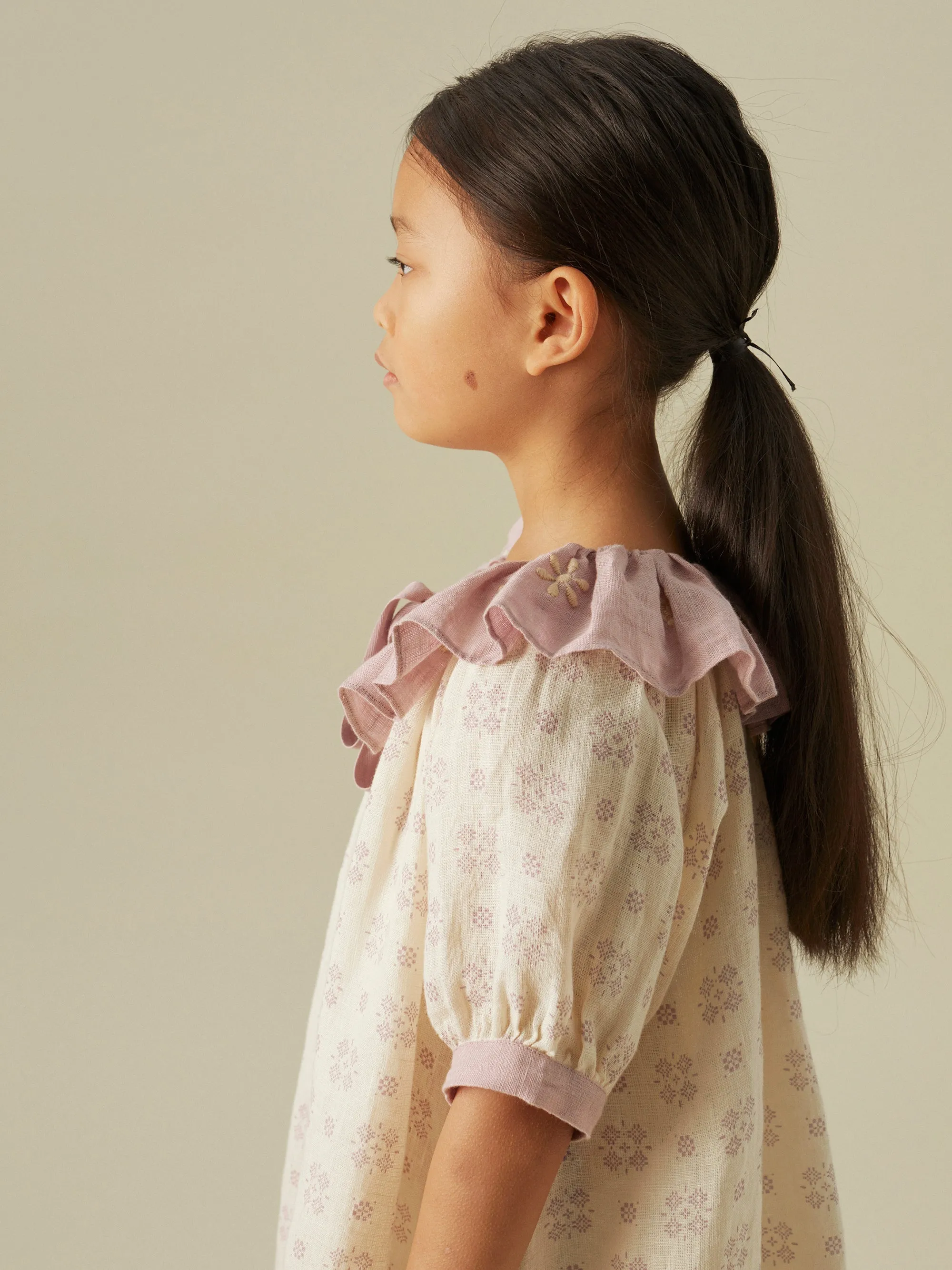 Zabina Dress, Corwen Calico Milk
